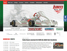 Tablet Screenshot of ksm-motorsport.de